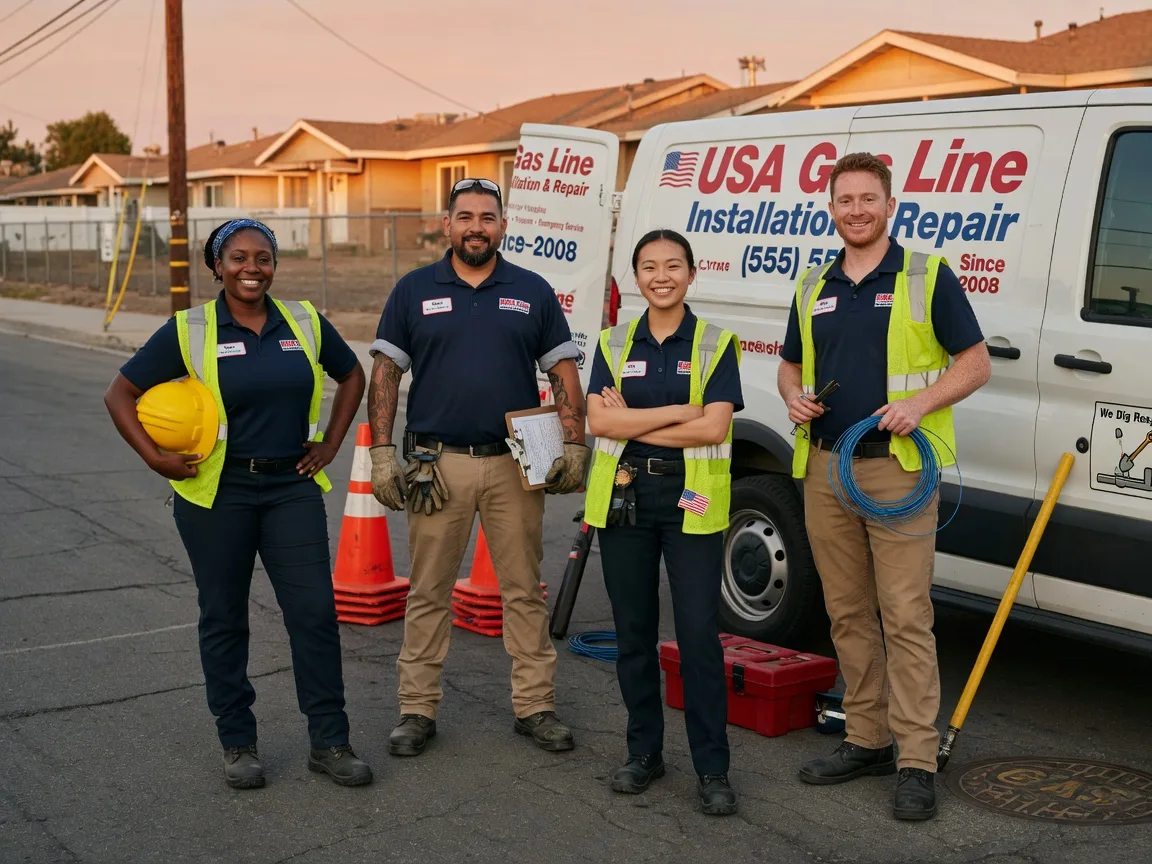 Gas Line Installation company in Cleo Springs, OK